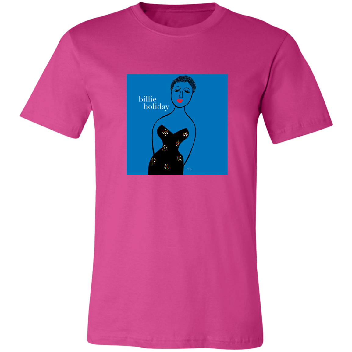 2.29 BILLIE HOLIDAY by Mike Jones (1948) Unisex Jersey Short