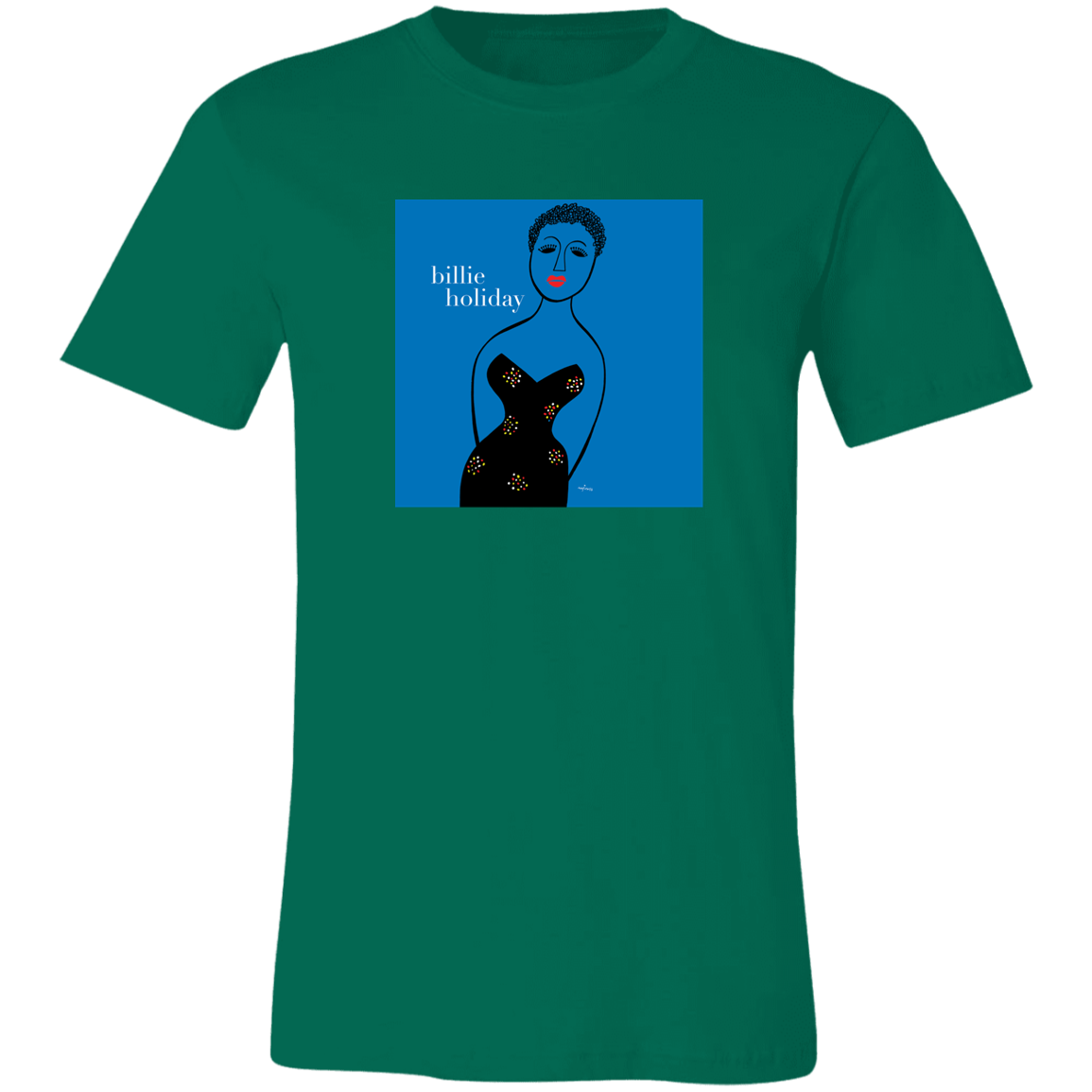 BILLIE HOLIDAY by Mike Jones (1948) Unisex Jersey Short-Sleeve T