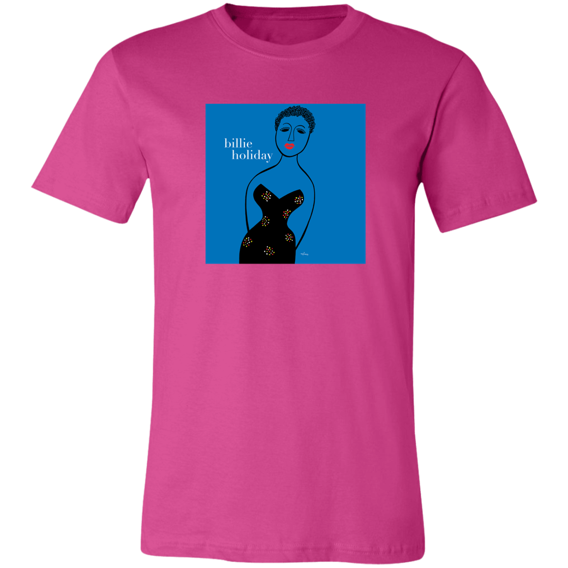 BILLIE HOLIDAY by Mike Jones (1948) Unisex Jersey Short-Sleeve T